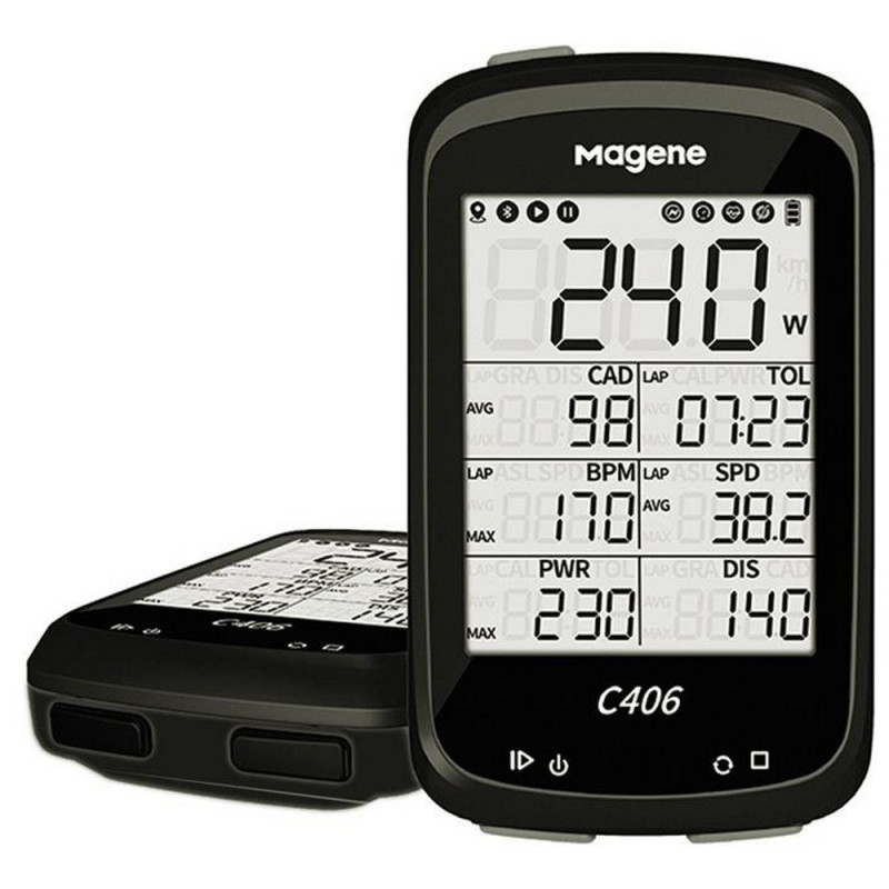 Ciclocomputer GPS Magene C406